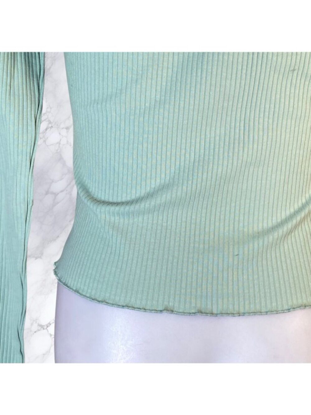 Superdown Sandra One Shoulder Top - Sage - Picture 8 of 8